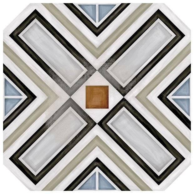 Керамогранит Vives Vodevil Octogono Ritter Multicolor G.156 20x20