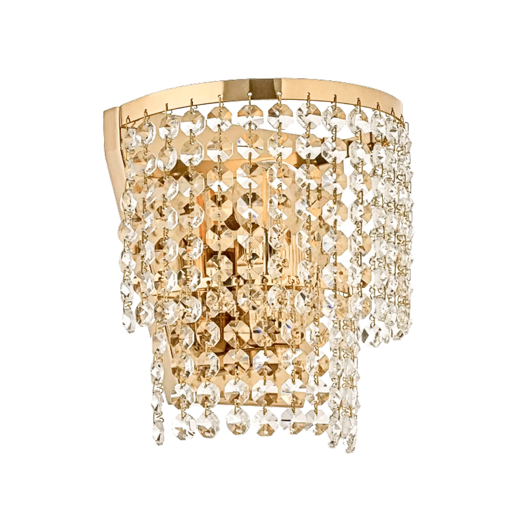 Настенный хрустальный светильник Arti Lampadari Milano E 2.18.100 G