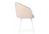 Стул на металлокаркасе Notta Монер 360 632633 бежевый (glory 03) / белый фото 2
