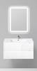 Тумба под раковину Belbagno Etna H-60 ETNA-H60-900-2C-SO-BL-P 90x45x60 Bianco Lucido подвесная с двумя выкатными ящиками, с доводчиками фото 6