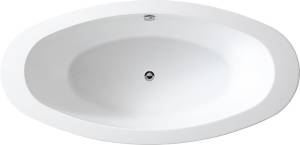 Акриловая ванна Abber AB9206 185х91