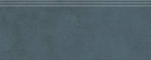 Плинтус Kerama Marazzi Чементо FMF019R синий темный матовый обрезной 12x30