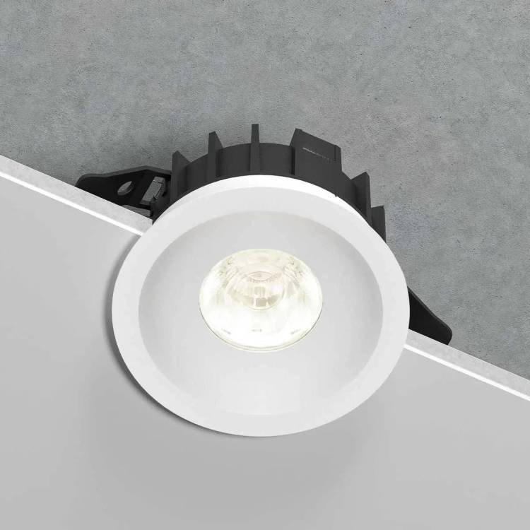Встраиваемый точечный светодиодный светильник Elektrostandard Combi 25068/LED 15W 4000K белый
