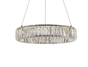 Подвесная светодиодная люстра Newport Crystal 8240N/40 chrome