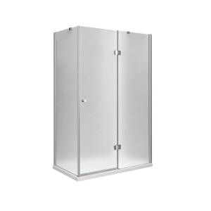 Душевой уголок Cezares VERONA-W-AH-1-120/100-P-Cr-R профиль хром, стекло матовое, 120x100x195