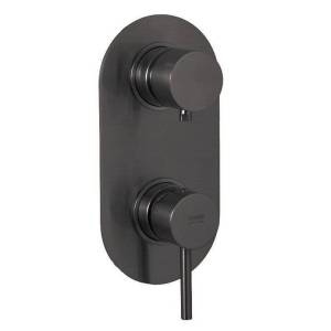 Смеситель для душа Remer X-Style X93KBCFP черный брашированный хром