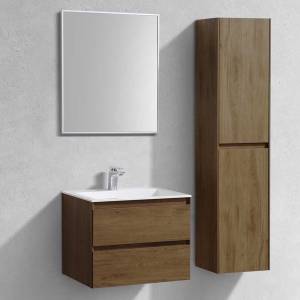 Мебель для ванной Vincea Luka 60 2 ящика, дуб табак