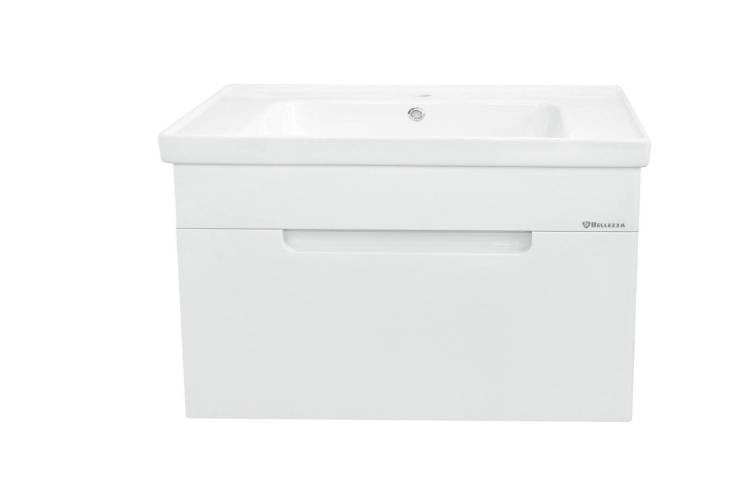 Тумба с раковиной Bellezza Грейс 90 1 ящ. Белый