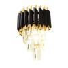 Настенный светильник Lumina Deco Funneli LDW 6003-2 BK+F.GD фото 3