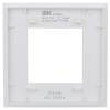 Рамка 1-постовая IEK Skandy SK-M12-G-K01 арктический белый фото 2
