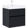 Тумба с раковиной Aquanet Бруклин 00310140 60 антрацит матовый