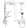 Душевая система Hansgrohe Raindance Select E 27361000 хром фото 2