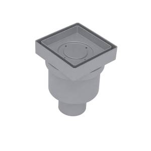 Душевой трап Berges Trend Keramik 93003 100x100 под керамическую плитку, D50 вертикальный