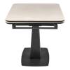 Стол Bradex Home Vito RF 0484 керамогранит бежевый, черный 120(184)x80x75 фото 2
