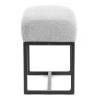 Пуф Tetchair Charli lux 25118 VT shape silver, велюр, букле фото 2