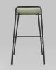 Набор из 4 барных стульев Stool Group Mantis 9083T army green X4 зеленый, экокожа фото 5