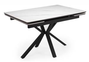 Кухонный стол Notta Старлайт 622888 snow alpin / черный