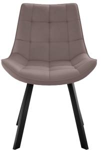 Стул Дик DikLine 263 00-00066964 B5 LATTE, ножки черные, поворотный