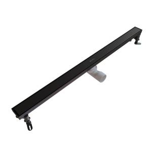 Душевой трап Knotlor Земля SDRW0900BL матовый черный, 90 см