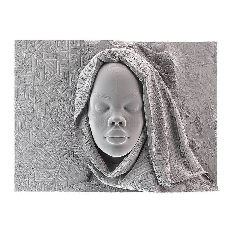 Барельеф Deco Line B-102 African Woman