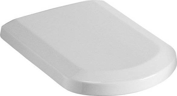 Крышка-сиденье Villeroy&Boch Sentique 98M8 S101 белый альпин, с микролифтом, петли хром