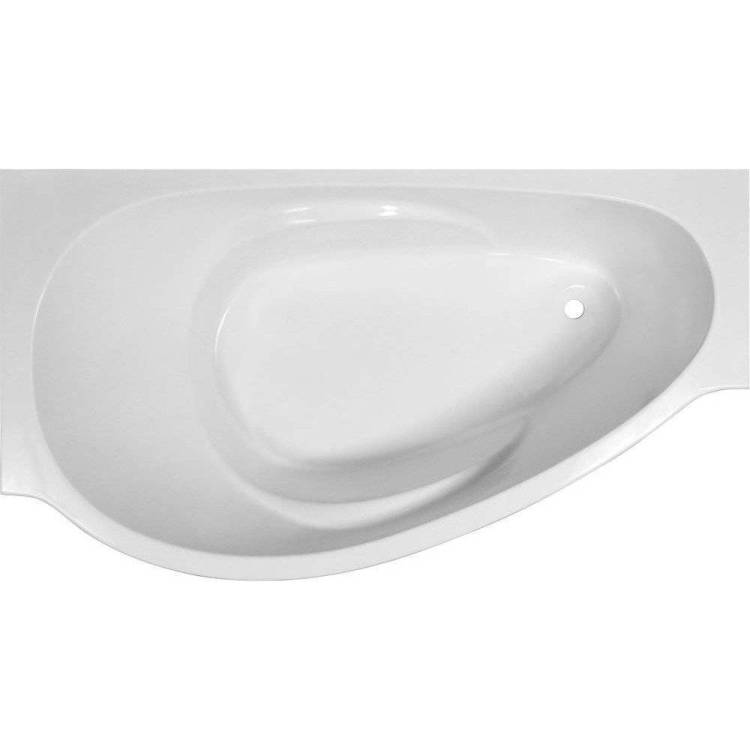 Ванна из искусственного камня Эстет Грация 170x95 левая, с ножками