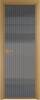 Межкомнатная дверь Profil Doors 1 AX цвет профиля Золото, стекло безопасное 6 мм мору тонированное 700x2000