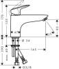 Смеситель на борт ванны Hansgrohe Logis 71311000 фото 2