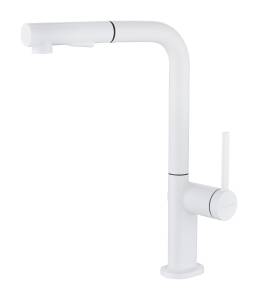 Смеситель для кухни Paulmark Neo Ne214419-WH белый матовый