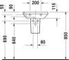 Раковина Duravit DuraStyle 0708450000 45 см фото 3