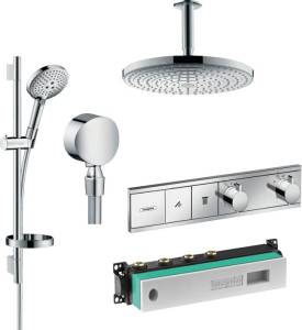 Душевой комплект Hansgrohe Raindance Select E 300 27337000+26630000+27506000+15380000+15310180