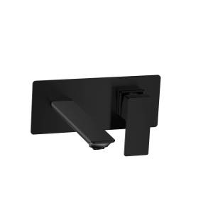 Смеситель для раковины AQUAme Savona AQM6815MB черный матовый