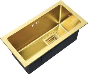 Дополнительная мойка Zorg Inox PVD SZR-2344-G Bronze