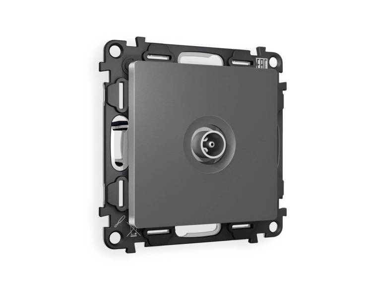 Комплект механизма TV розетки оконечной Ambrella Volt Alfa MA663010