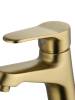 Смеситель для раковины Wonzon & Woghand WW-A40212-BG брашированное золото фото 4