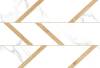 Керамическая плитка Global Tile Vega 9VG0105TG Орнамент Белый 40x27