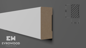 Рейка Evrowood R020 200x1.8x4