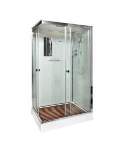 Душевая кабина AvaCan K402SEL с электрикой, 120x90x220