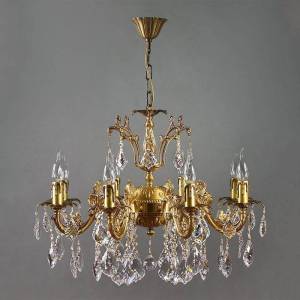 Подвесная люстра Ambiente Granada 2118/8 AB Tear drop