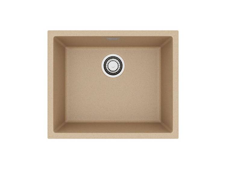 Мойка кухонная Alveus Granital Omni 30 1150054 Beige-G55 с сифоном, 55x45