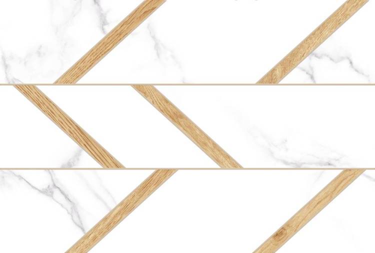 Керамическая плитка Global Tile Vega 9VG0105TG Орнамент Белый 40x27