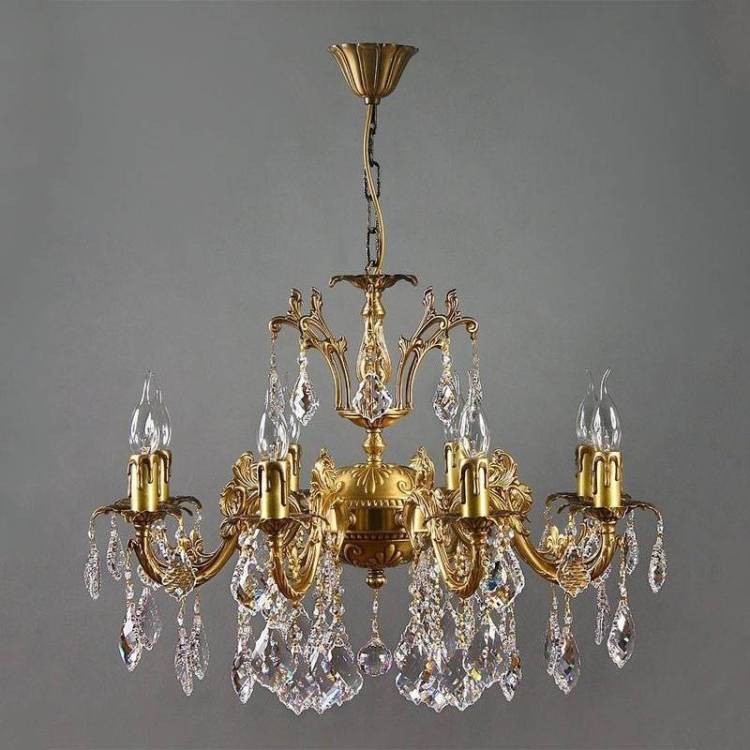 Подвесная люстра Ambiente Granada 2118/8 AB Tear drop