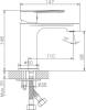 Смеситель для раковины Haiba HB10557-8 фото 3