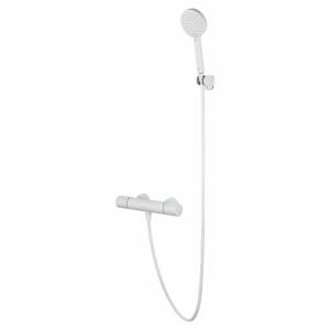 Смеситель для душа Wonzon & Woghand WW-A2006-A-MW термостатический, белый матовый