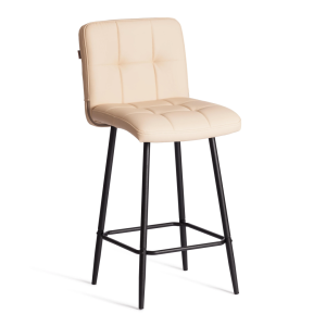 Стул полубарный Tetchair Medeo 24920 бежевый, экокожа