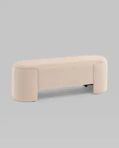 Банкетка Stool Group Taks LV-102-H06 велюр молочный