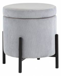 Пуф-сундук Stool Group Дали AV 482-V990/V52-08 светло-серый