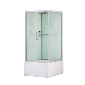 Душевая кабина Esbano Elegancia ESKB108CKRBL с высоким поддоном, с сиденьем