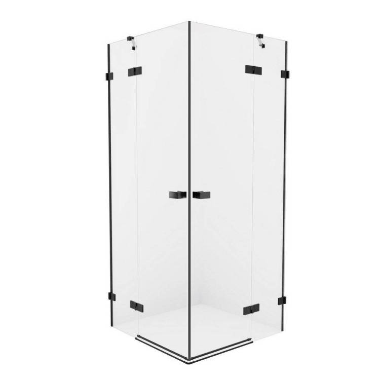 Душевое ограждение NEW TRENDY AVEXA BLACK 90x90x200 EXK-1613 (черный)