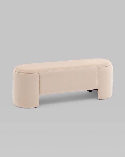 Банкетка Stool Group Taks LV-102-H06 велюр молочный